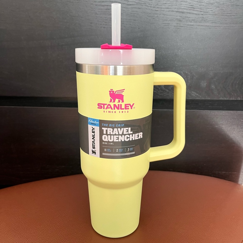 NWT Stanley Adventure Quencher 40oz Travel Tumbler Citron Mix